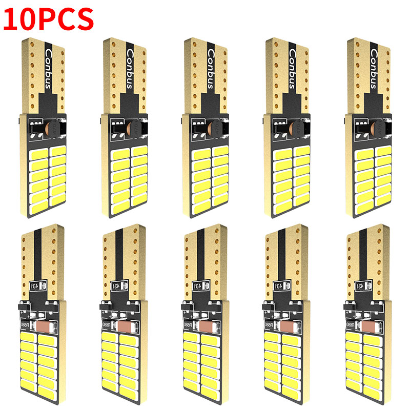 T10 Canbus 5W5 LED ڵ  ȣ, 12V-24V ȣ ,    ׸ , 10 